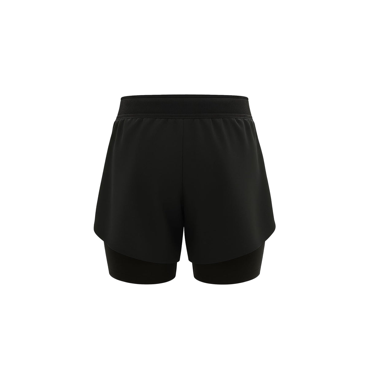 Black shorts on a white background (Black)
