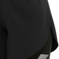 Black fabric with a slight texture on a white background (Black)