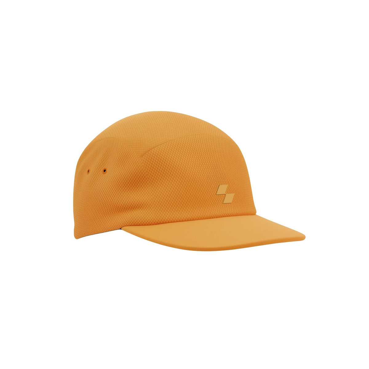 Orange cap with a small logo on a white background (Orange)