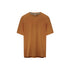Beige t-shirt on a white background (Beige)