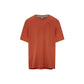 Orange t-shirt with a logo on a white background (Orange)