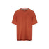 Orange t-shirt with a logo on a white background (Orange)