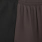 Close-up of a brown fabric texture (Brown)