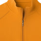 Close-up of an orange zip-up garment on a white background (Orange)