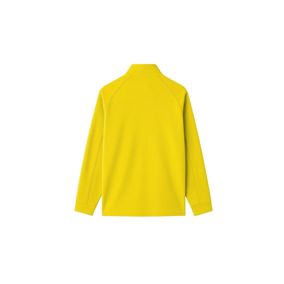 Yellow fleece jacket on a white background (Yellow)
